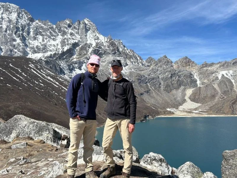 Guest at Tilicho lake