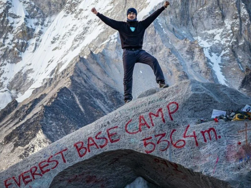 Everest base camp trek